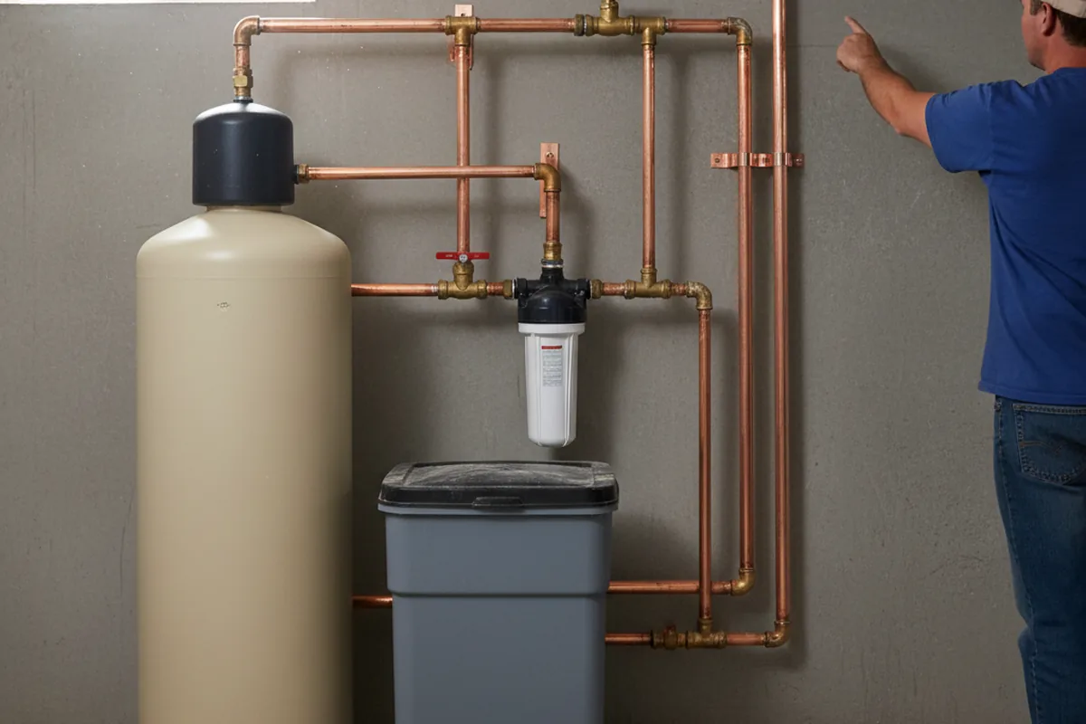 Whole-house water treatment system installed in Corbin